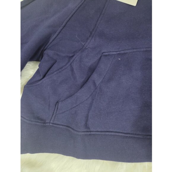 Lululemon Scuba Oversized Half Zip funnel neck Size 12 Navy - Picture 3 of 6